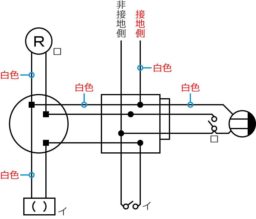 �ڒn���d���̓d���̐F�͔��F