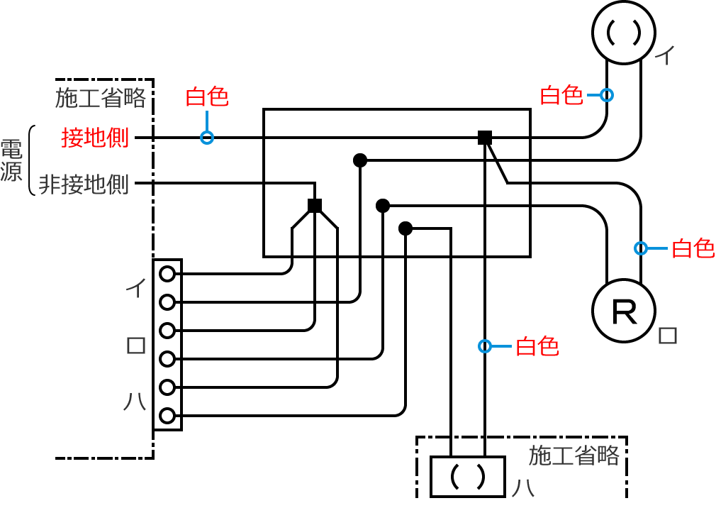 �ڒn���d���̓d���̐F�͔��F