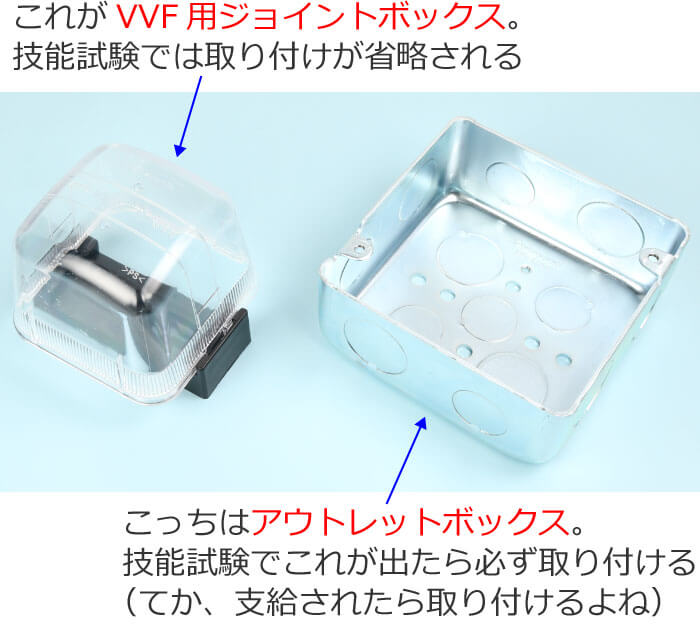 VVF�p�W���C���g�{�b�N�X�ƃA�E�g���b�g�{�b�N�X