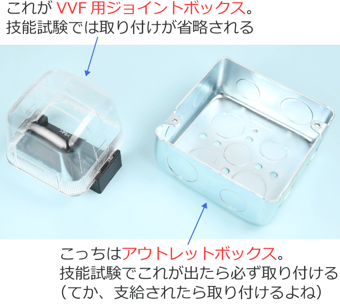 VVF�p�W���C���g�{�b�N�X�ƃA�E�g���b�g�{�b�N�X