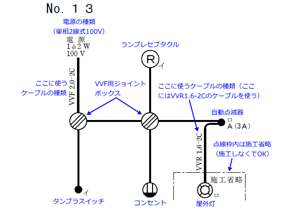 ����29�N�x�i2017�N�x�j����d�C�H���m�����No13�̒P���}�̉���}