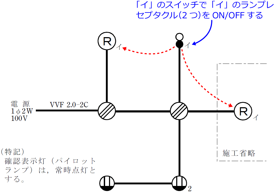 2019�N�x�i�ߘa���N�x�j����d�C�H���m�Z�\�����̌����No.2�̒P���}�̉���i�X�C�b�`�Ɗ��̑Ή��j