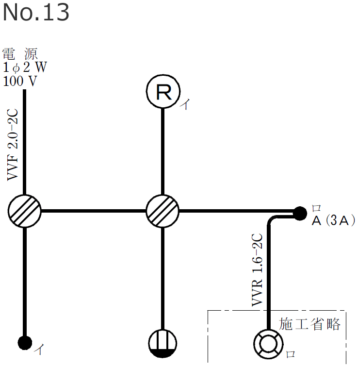 2019�N�x�i�ߘa���N�x�j����d�C�H���m�Z�\�����̌����No.13�̒P���}�i�z���}�j