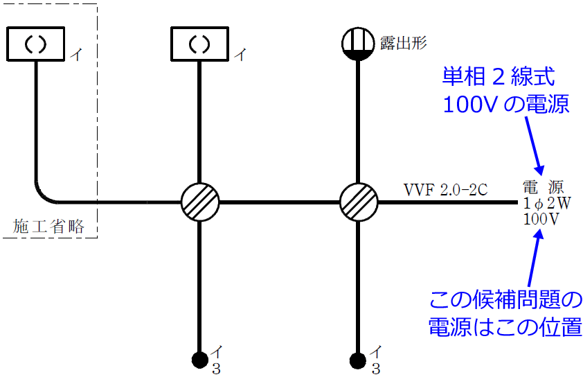 �ߘa2�N�x�i2020�N�x�j����d�C�H���m�Z�\�����̌����No.6�̒P���}�̉���i�d���Ɠd���̈ʒu�j
