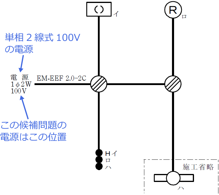�ߘa3�N�x�i2021�N�x�j����d�C�H���m�Z�\�����̌����No.1�̒P���}�̉���i�d���Ɠd���̈ʒu�j