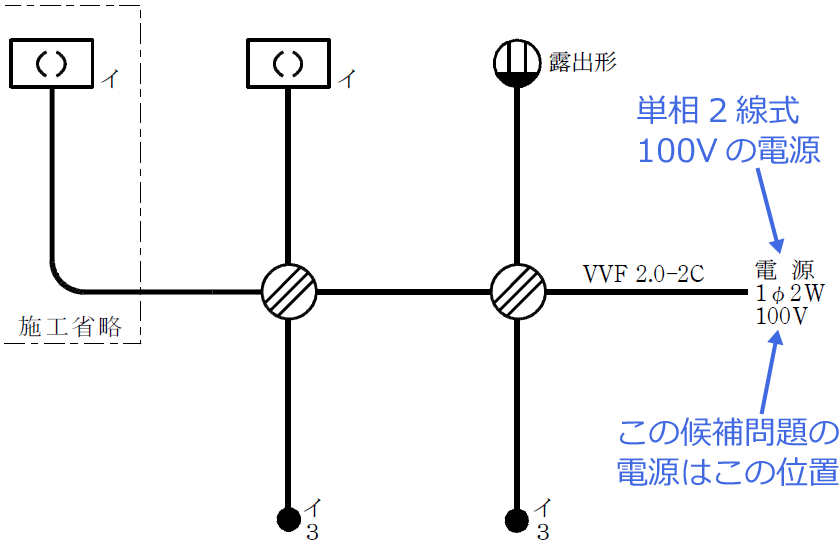 �ߘa3�N�x�i2021�N�x�j����d�C�H���m�Z�\�����̌����No.6�̒P���}�̉���i�d���Ɠd���̈ʒu�j