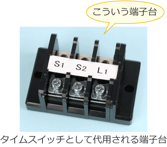 �^�C���X�C�b�`�Ƃ��đ�p�����[�q��