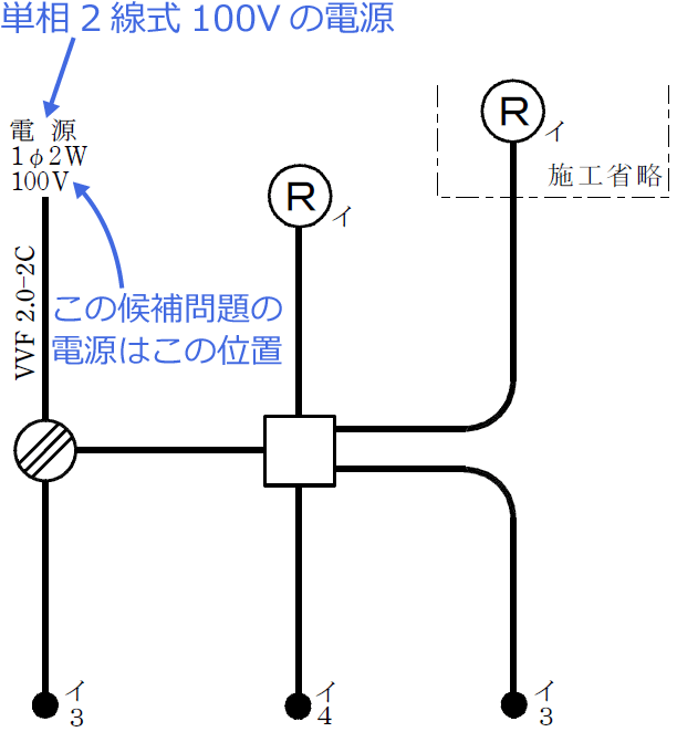 �ߘa6�N�x�i2024�N�x�j����d�C�H���m�Z�\�����̌����No.7�̒P���}�̉���i�d���Ɠd���̈ʒu�j