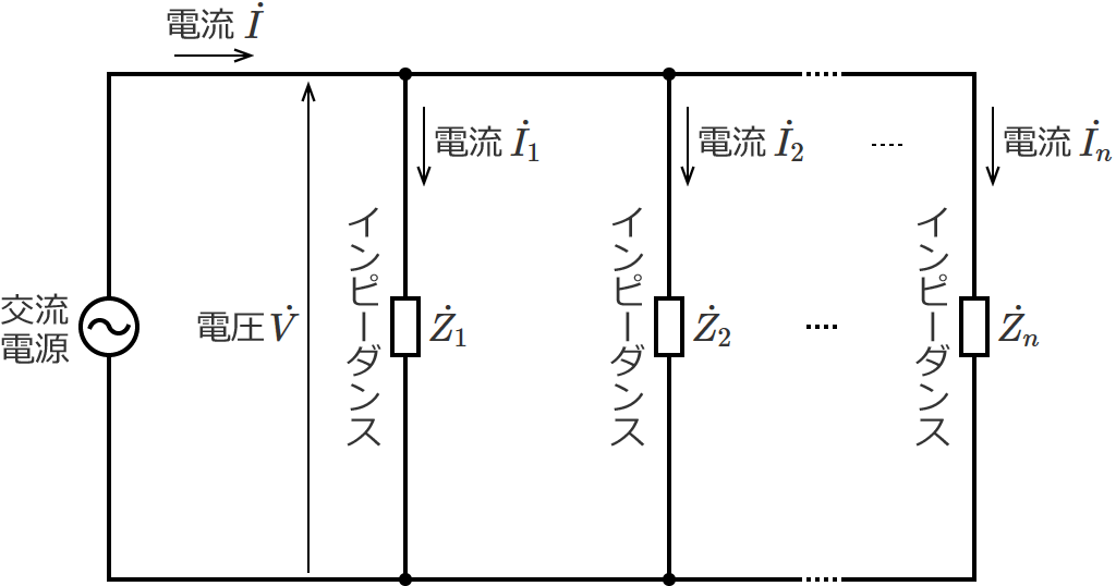 �����̃C���s�[�_���X������ڑ�����Ă���𗬉�H