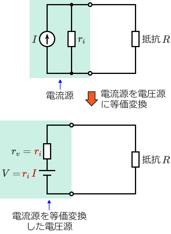 �����ϊ��O�̓d�����Ɠ����ϊ���̓d����