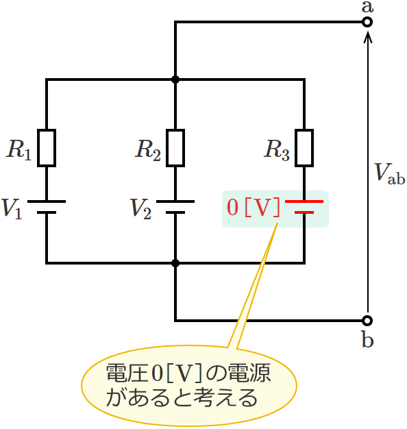 0V�̓d����������̂ƍl����