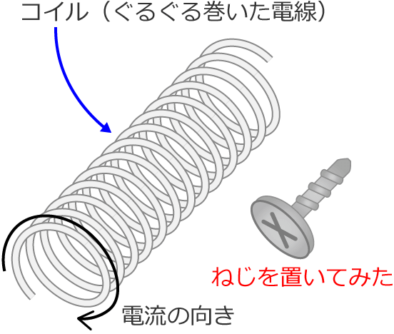 �R�C���̉��ɂ˂���u���Ă݂�