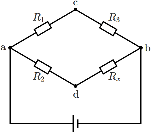 ����ڑ����ꂽ2�̒�R������ɐڑ����ꂽ��H