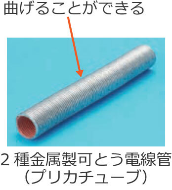 2種金属製可とう電線管（プリカチューブ）