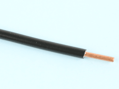 600Vビニル絶縁電線（黒）1.6mm（IV1.6黒）
