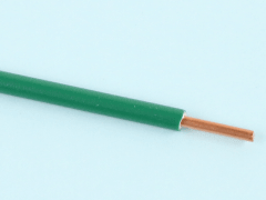 600Vビニル絶縁電線（緑）1.6mm（IV1.6緑）